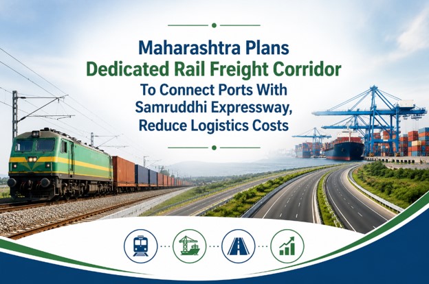 Maharashtra Plans Dedicated Rail Freight Corridor To Connect Ports With Samruddhi Expressway, Reduce Logistics Costs